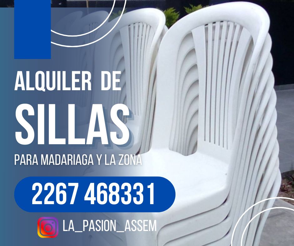 Alquiler de Sillas